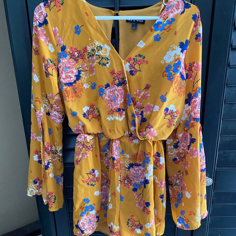 Floral romper